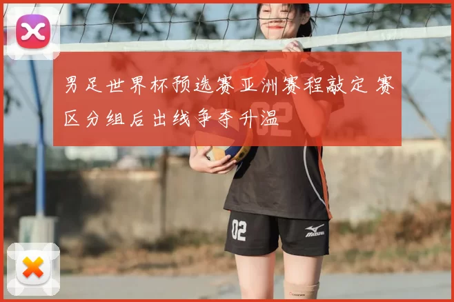 男足世界杯预选赛亚洲赛程敲定 赛区分组后出线争夺升温